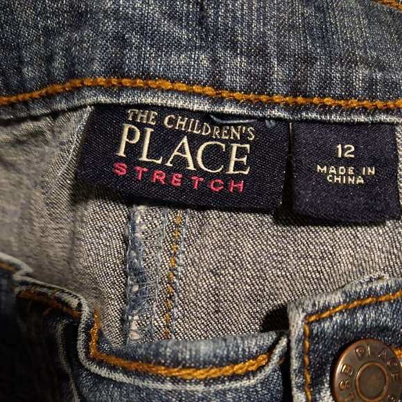 The Children Place Girls' Flared Denim Skirt - Picture 3 of 5